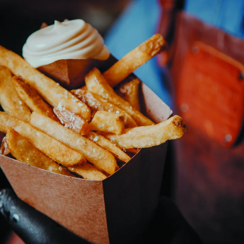 Restaurant Wittern - puntzak friet